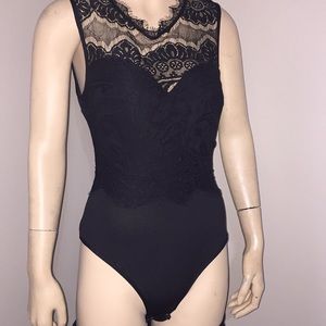 Womens Lace Bodysuit